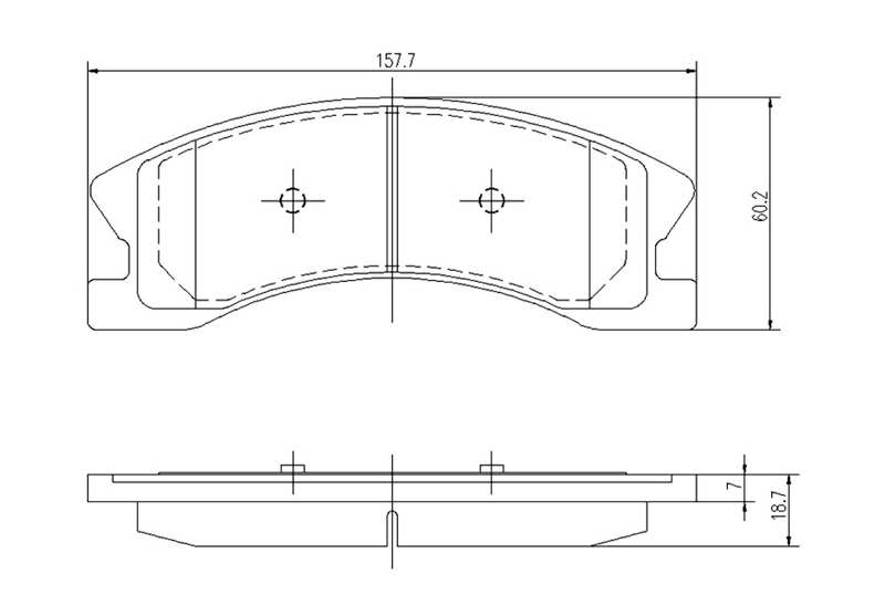 Fékbetét tárcsafékhez